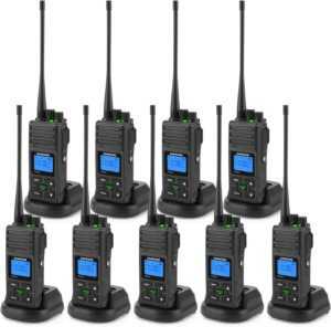 9-Pack SAMCOM Walkie Talkies for Adults