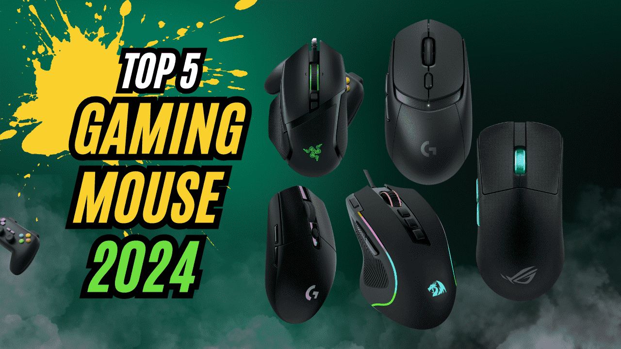 Top 5 Best Gaming Mouse [2024]
