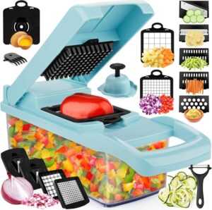 MeetUhome Vegetable Chopper Pro-Series 19-in-1