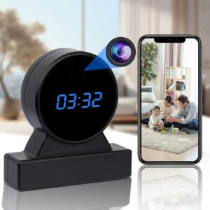 DeskClock Cam Wi-Fi Spy Camera