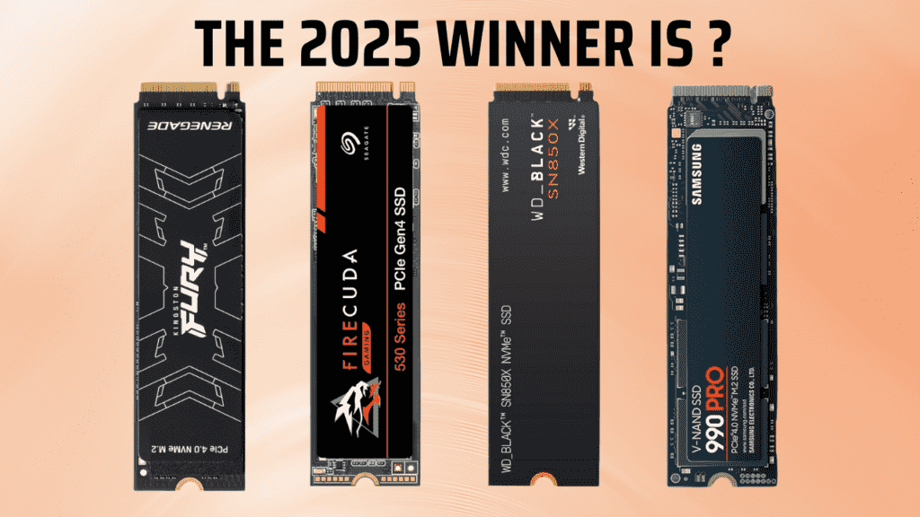 Best M.2 NVME SSDs For Gaming [2025]