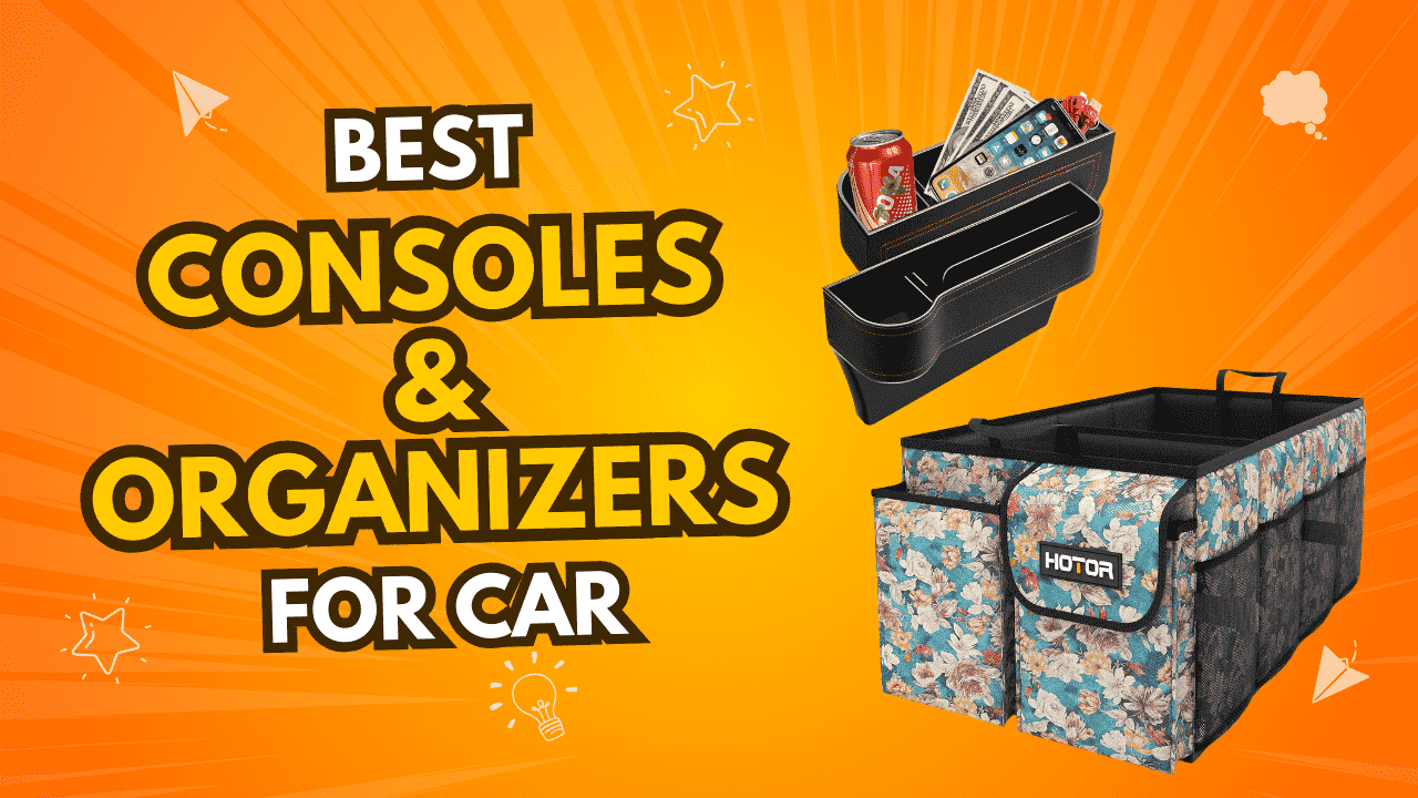 Best Automotive Consoles & Organizers For Car