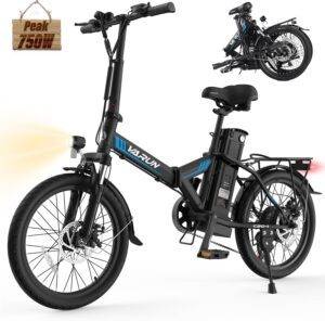 VARUN Peak 750W Folding Electric Bike
