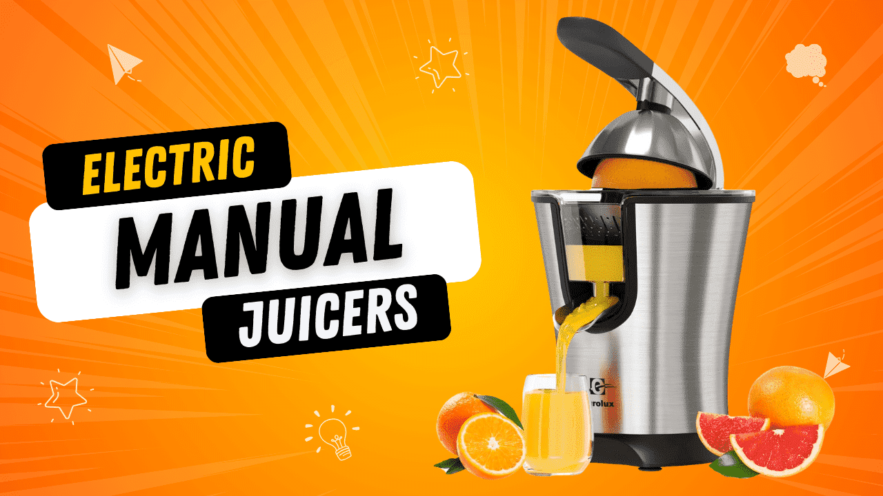 Top 5 Best Electric Manual Juicers of 2025