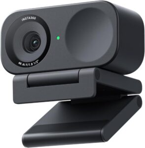 Insta360 Link 2C – Smart 4K Webcam for Clear, Easy, Pro-Level Video.
