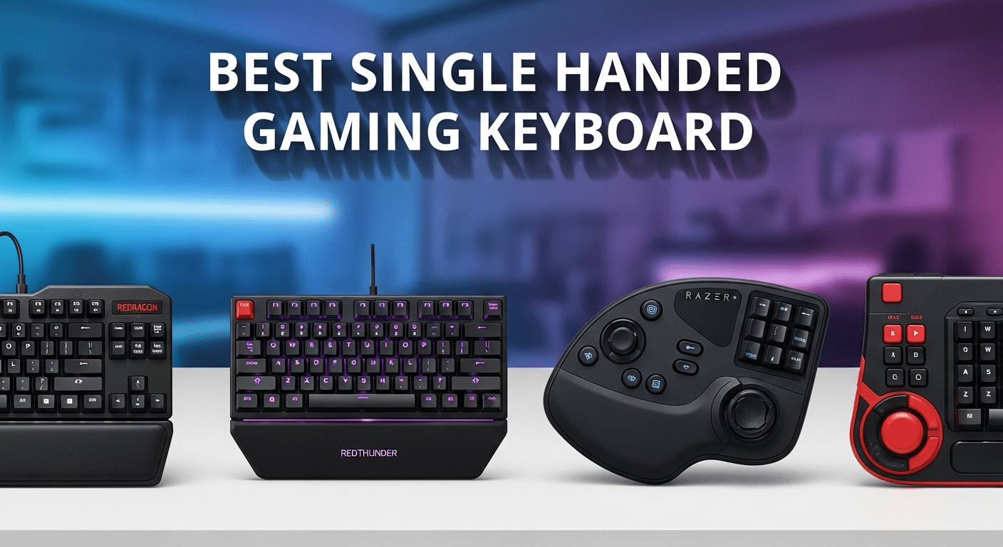 5 BEST Single Handed Gaming Keyboard of 2025