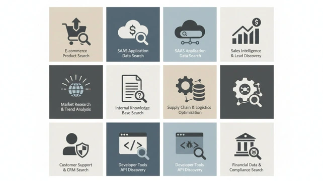 Real-World Use Cases Grid ( Best API Search Company's Homepage )