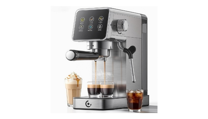 AMZCHEF 20 Bar (Best Espresso Machine Under $100)