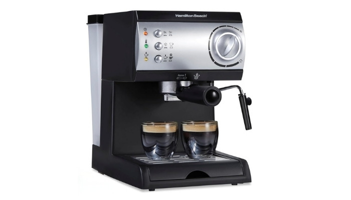 Hamilton Beach 15 Bar (Best Espresso Machine Under $100)
